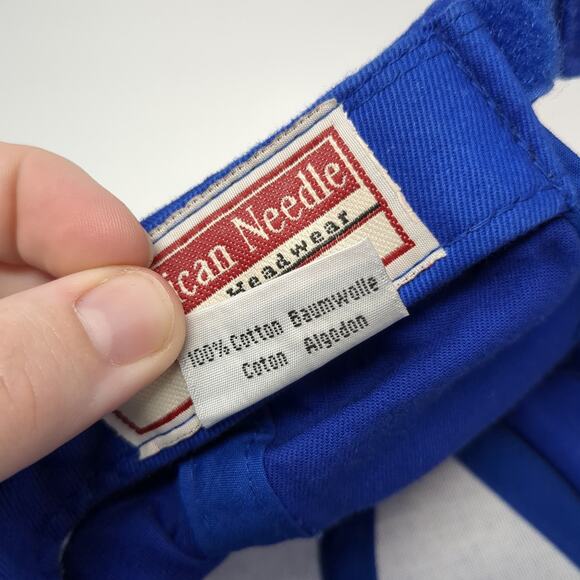 Excedrin PM Racing Herzog Motorsports Baseball Cap Blue One Size American Needle - Picture 10 of 10